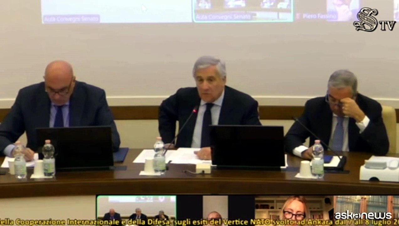 Tajani: "Non parteciperemo mai da soli a iniziative militari"