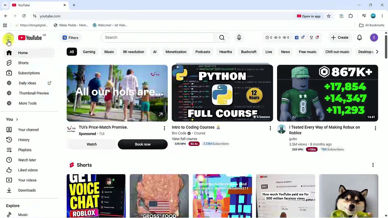 How To View Youtube Watch History