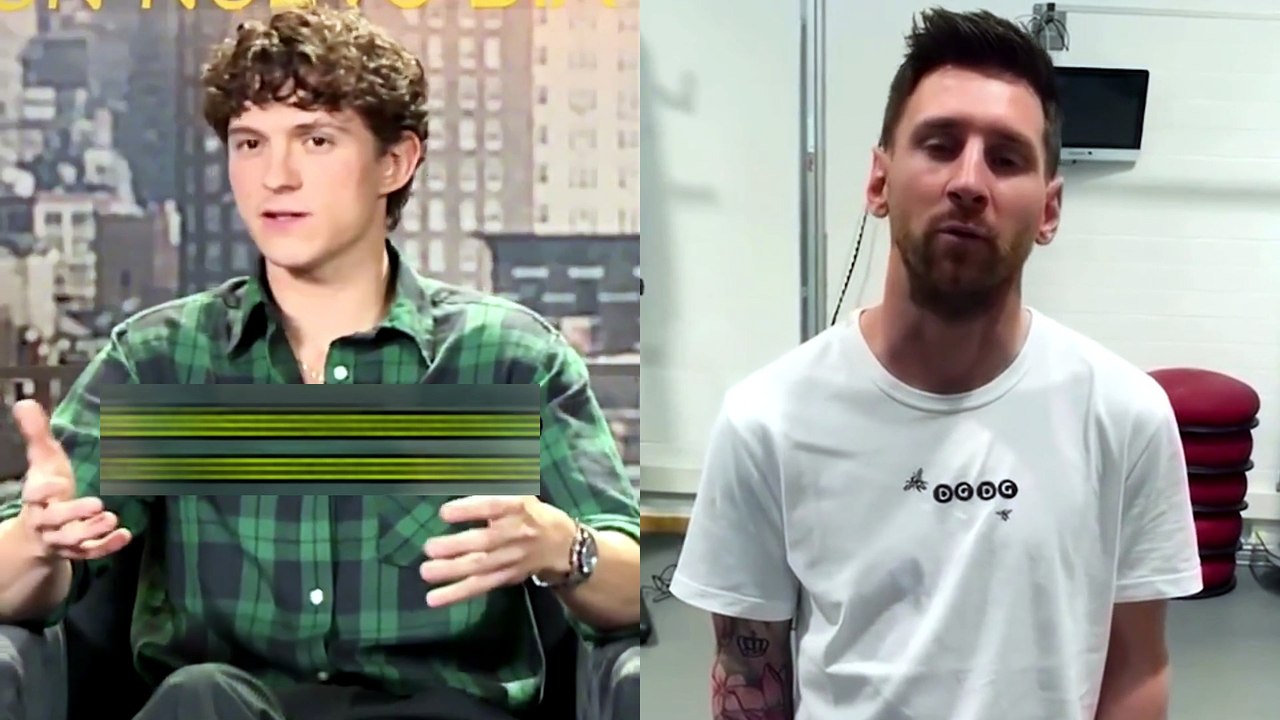 Tom Holland Reveals What It Was Like Working With Lionel Messi