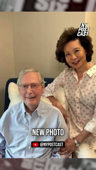 McConnell's new photo as he recovers from a fall