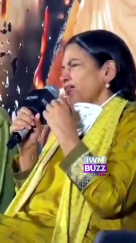 Shabana Azmi Reflects on Her Powerful Scene With Sunny Deol, Creating an Emotional Moment at the Trailer Launch