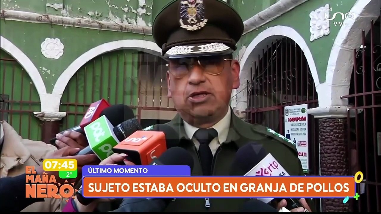 Estaba oculto en una granja de pollos aprehenden a presunto feminicida