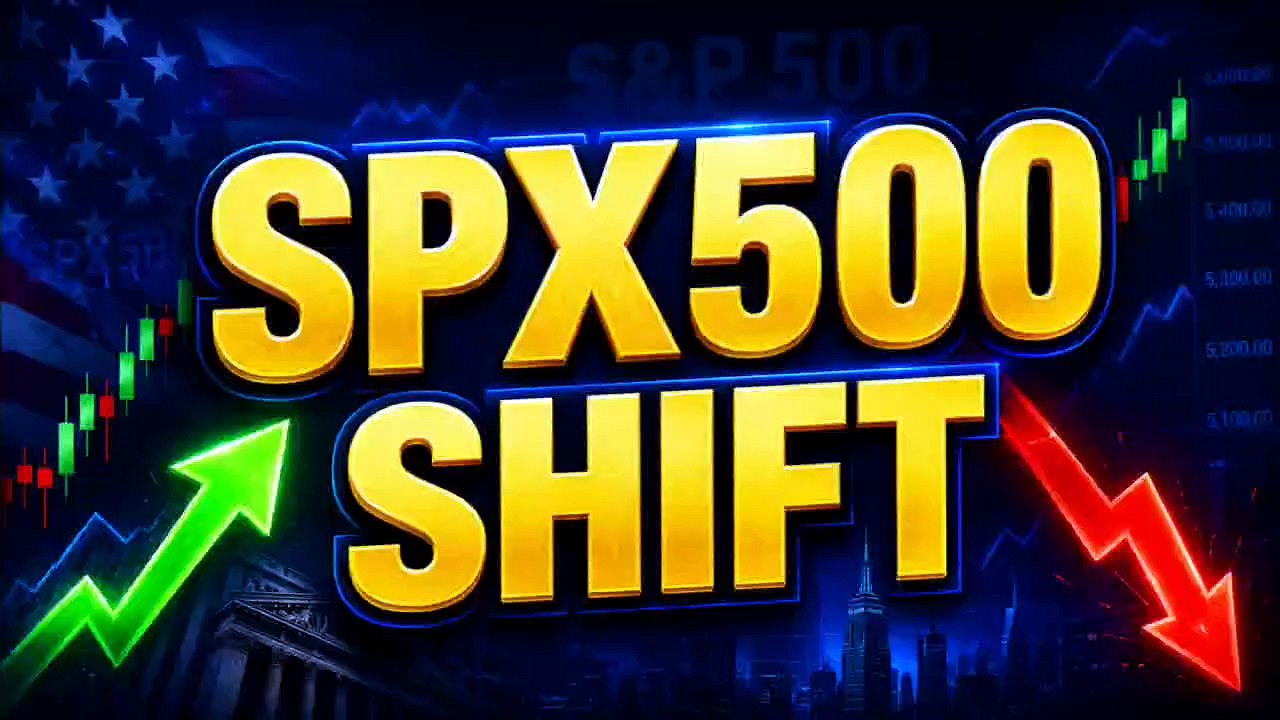 SPX500 H1 Institutional SMC Analysis & Market Shift