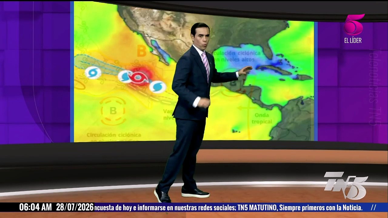 Cesar Quintanila advierte sobre onda tropical