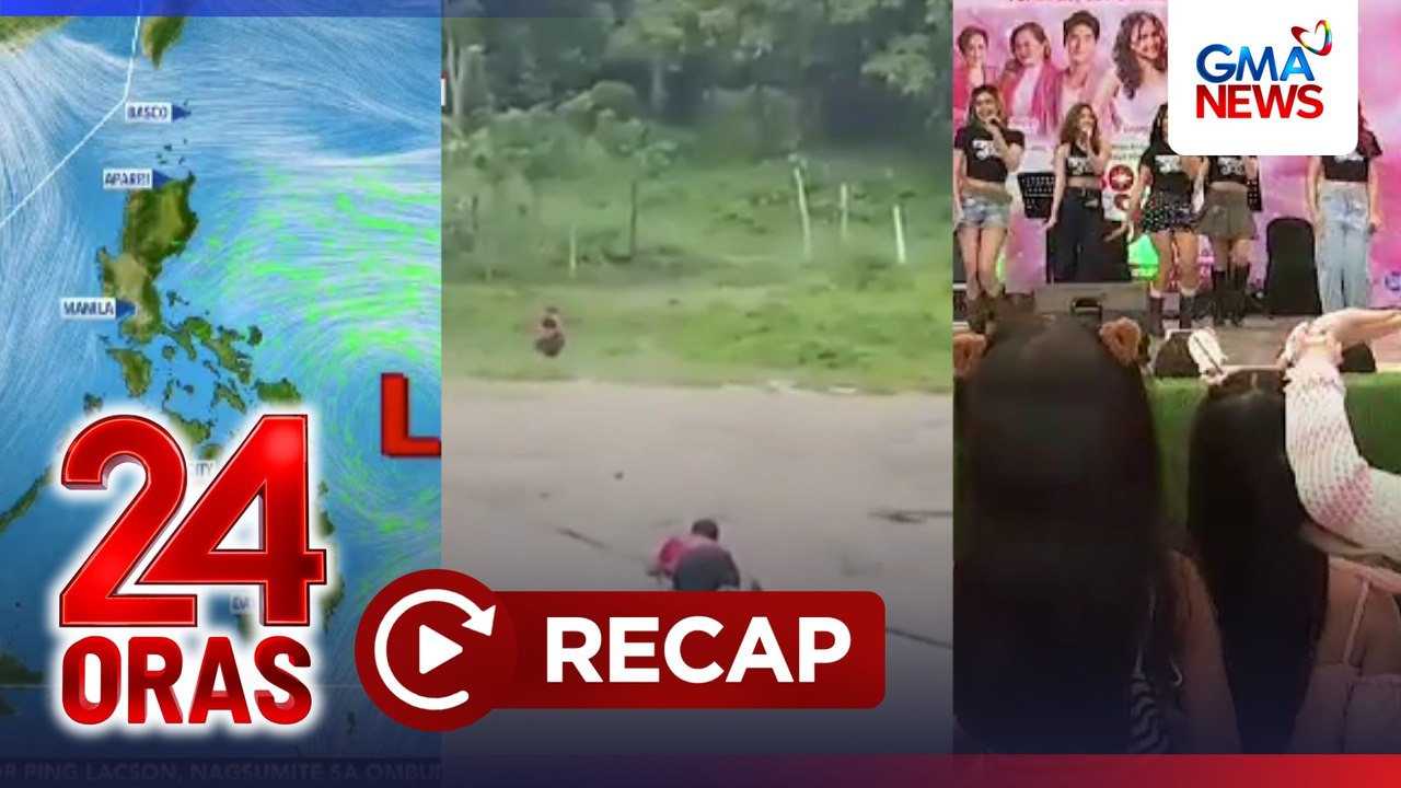 24 Oras: (Part 2) May bagong LPA sa PAR; Lalaki, lumambitin sa lubid para makatawid sa rumaragasang ilog; Pasasalamat ng 'Born to Shine' cast sa fans, atbp