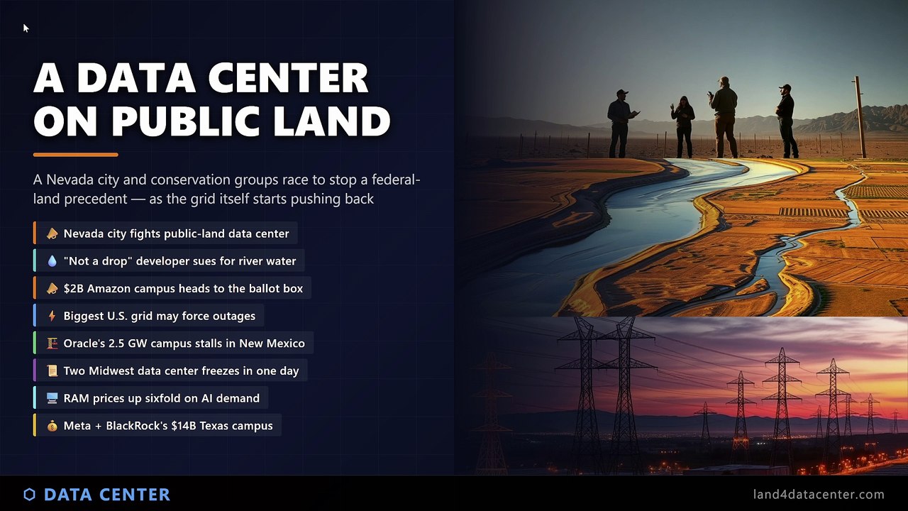 A Data Center on Public Land? This Nevada City Is Fighting Back