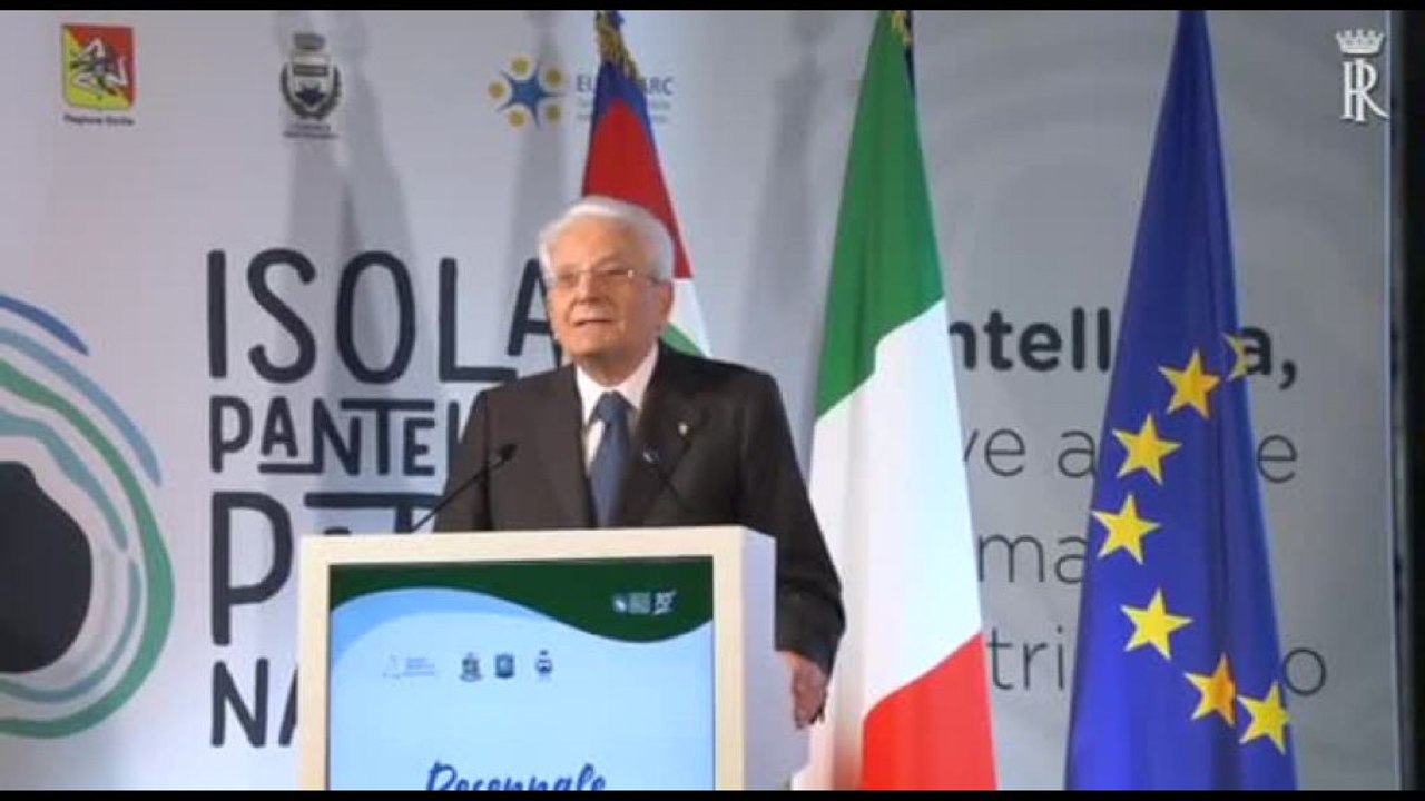 Mattarella: le isole minori di grande rilievo per futuro Paese