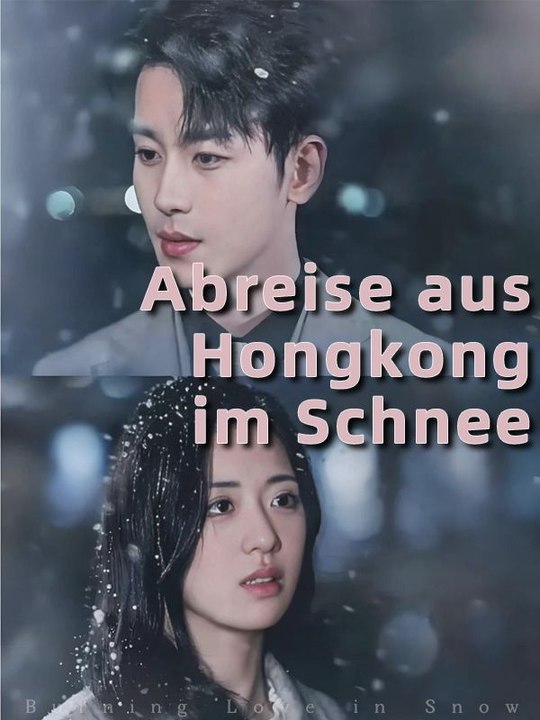 Abreise aus Hongkong im Schnee