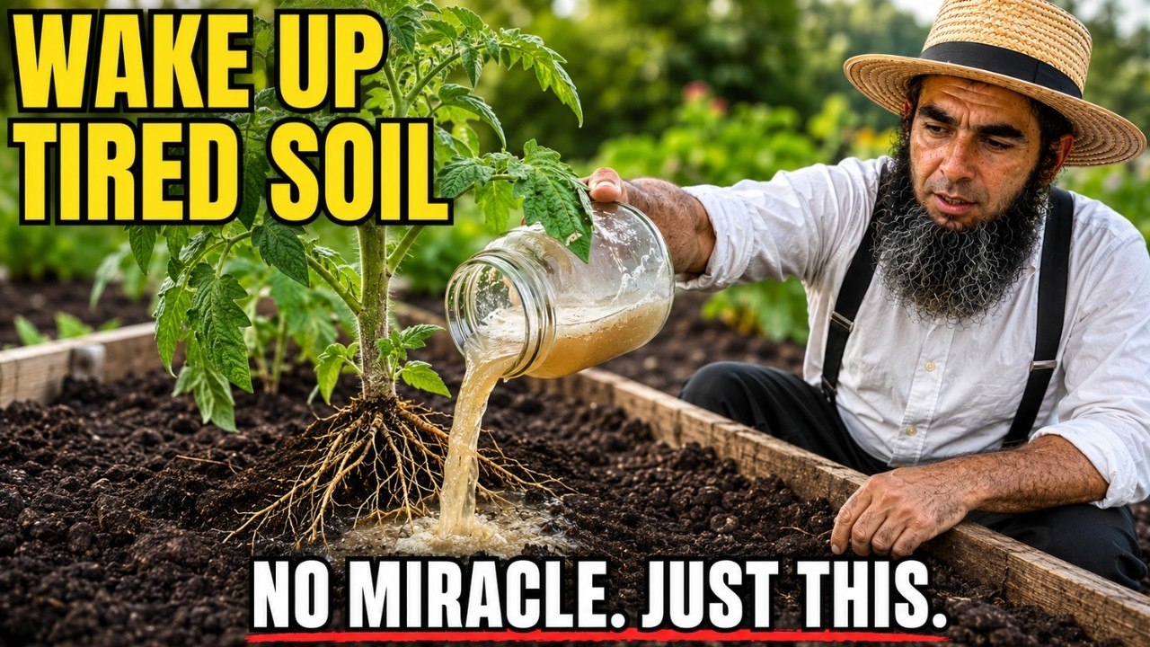 The CHEAP Yeast Solution That WAKES Up Tired Garden Soil