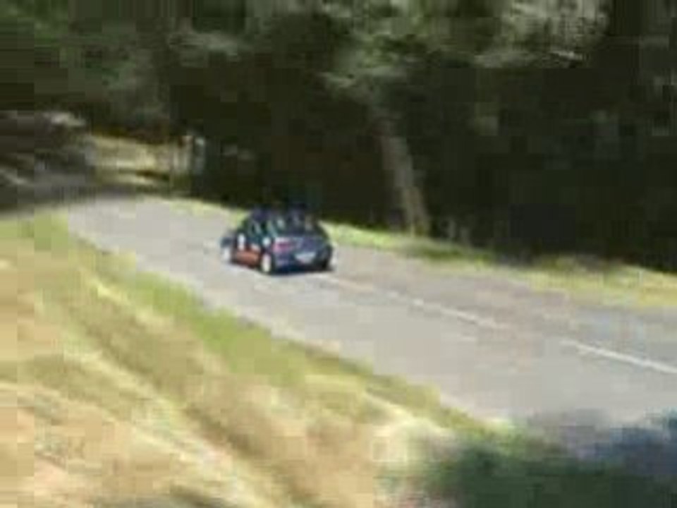 Course de cote de courpière 2008