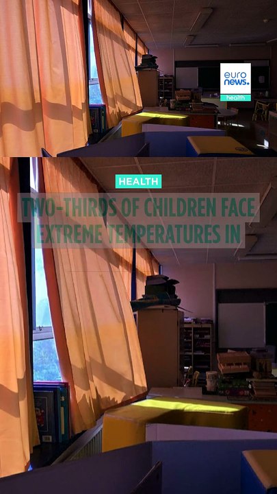 Two-thirds of children exposed to extreme temperatures in Europe