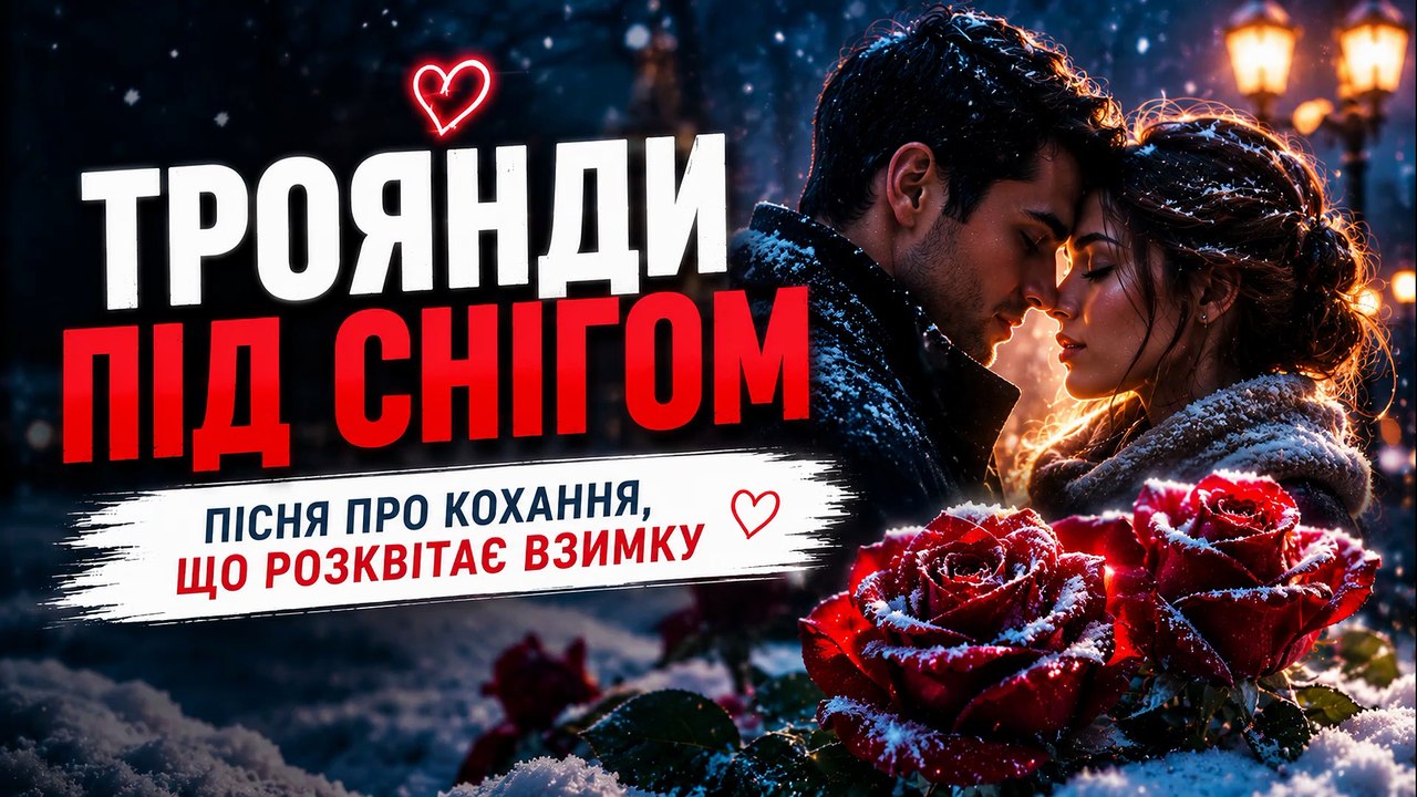 Roses Under the Snow | Romantic Ukrainian Pop Ballad 🌹 | Emotional Love Song