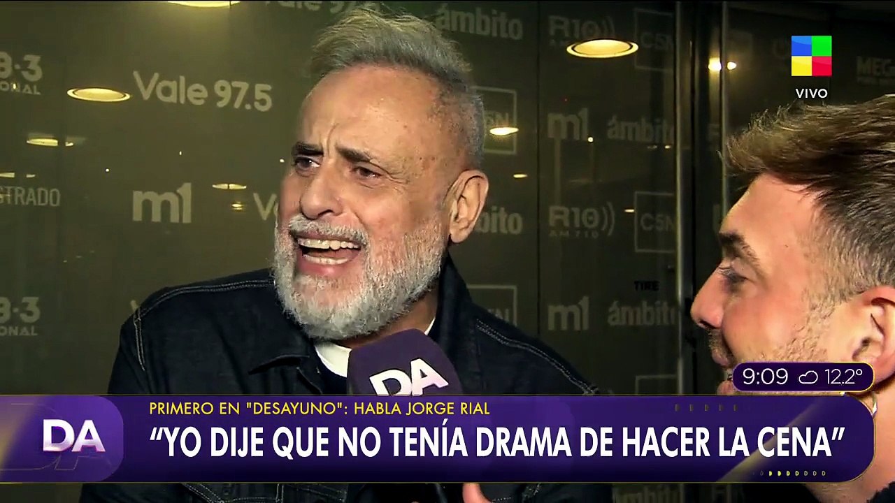 Jorge Rial sobre Moria Casán