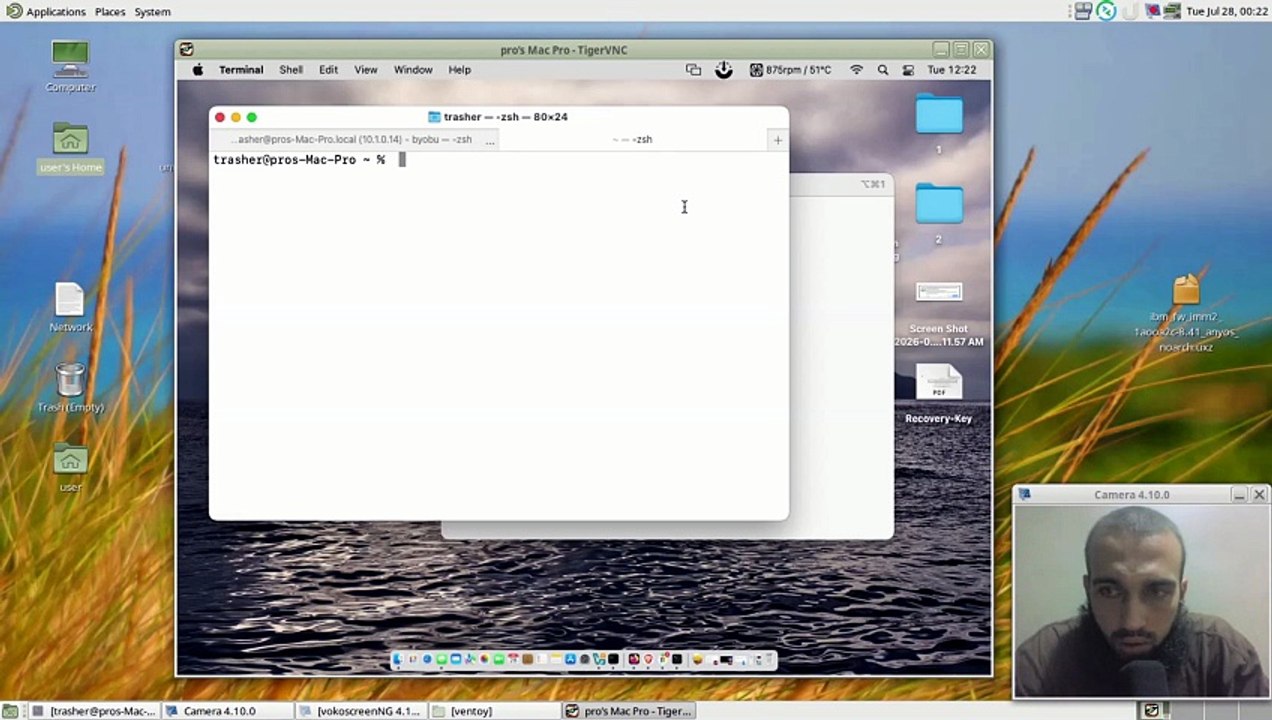 tunnel vnc through ssh on macos