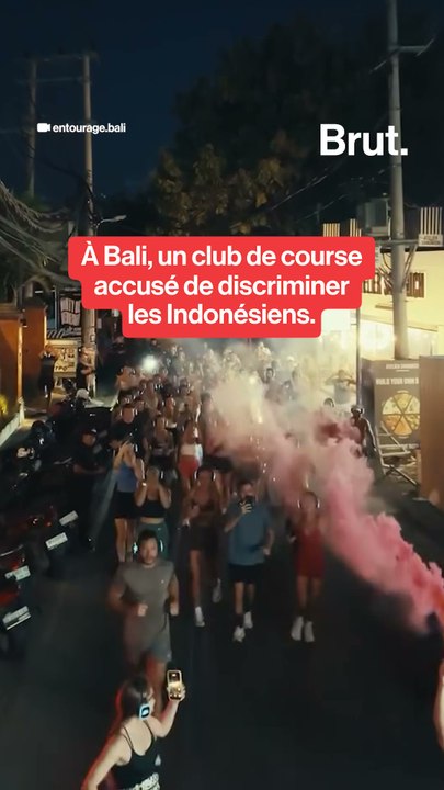 À Bali, un club de course accusé de discriminer les Indonésiens.