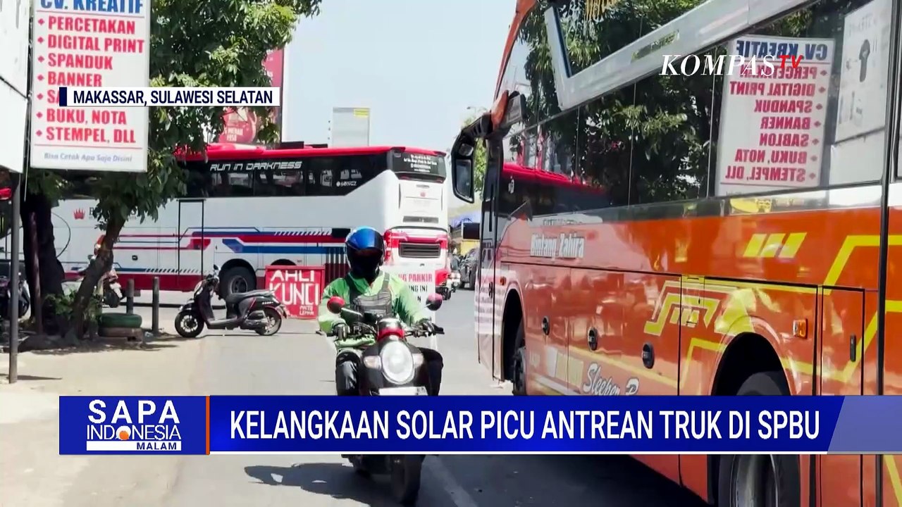 Antrean Solar Mengular di Makassar dan Pontianak, Sopir Truk Keluhkan Distribusi Barang Terganggu