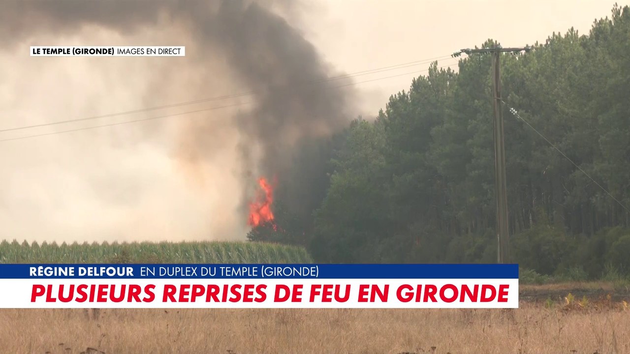 Les images spectaculaires de l'une des reprises...