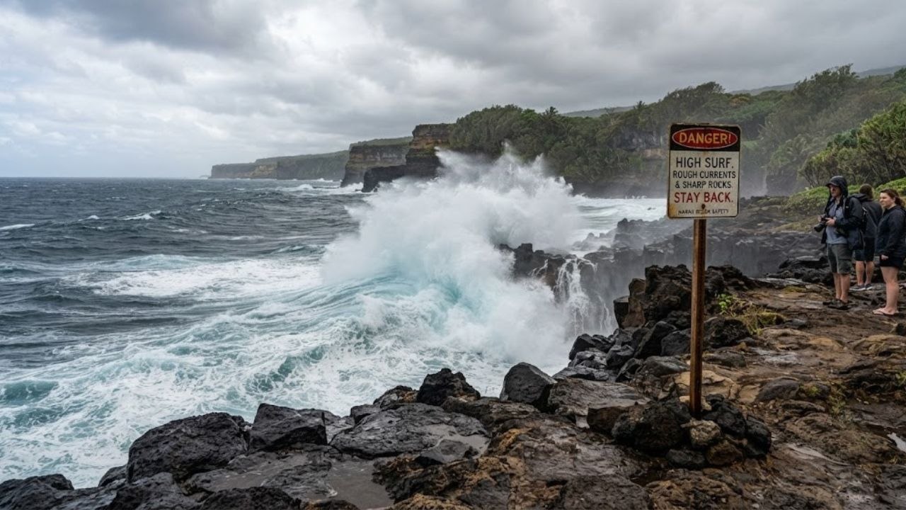 Alert: Hawaii Anticipates 15-Foot Swells Due to Fausto