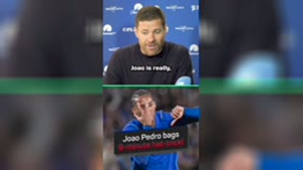 Alonso urges Chelsea to help Joao Pedro after heroic hat-trick