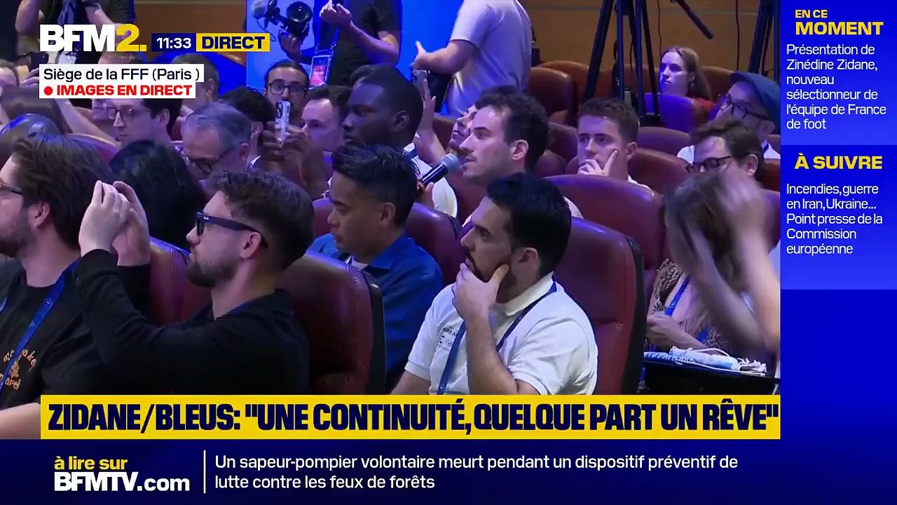 Le nouveau sélectionneur de l'équipe de France Zinédine Zidane "espère" que le journaliste Christophe Gleizes, emprisonné en Algérie, "puisse rentrer chez lui"