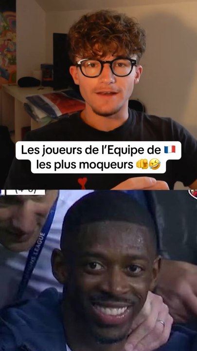 Les joueurs de l’Equipe de France les plus moqueurs #football #foot #equipedefrance #dembele #mbappé