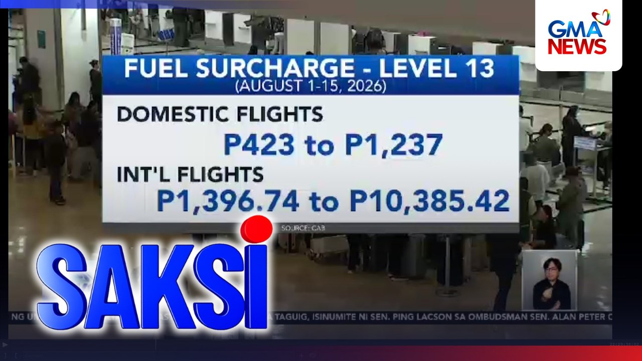Pamasahe sa eroplano, posibleng muling magtaas sa susunod na buwan | Saksi