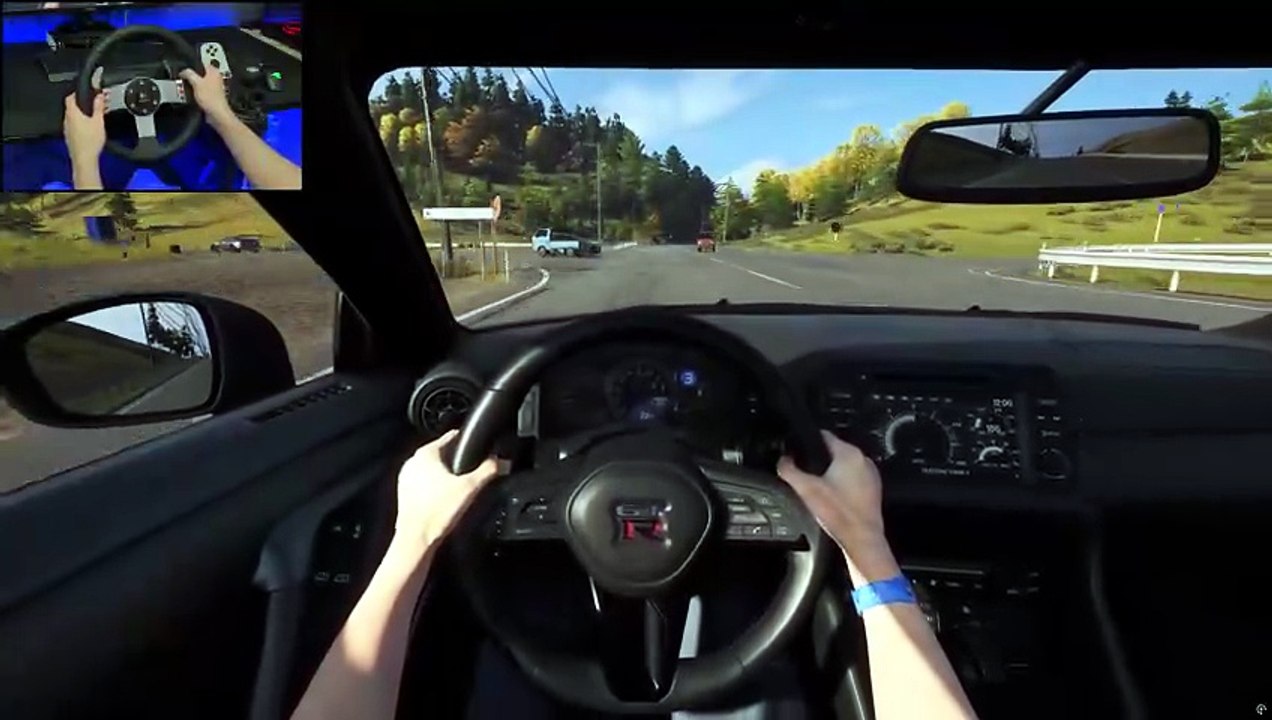 Nissan GTR R35 Pov Drive Forza Horizon 6