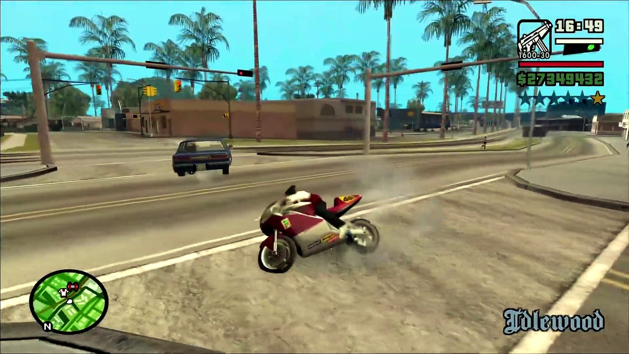 GTA San Andreas 6 Star Wanted Level Rampage