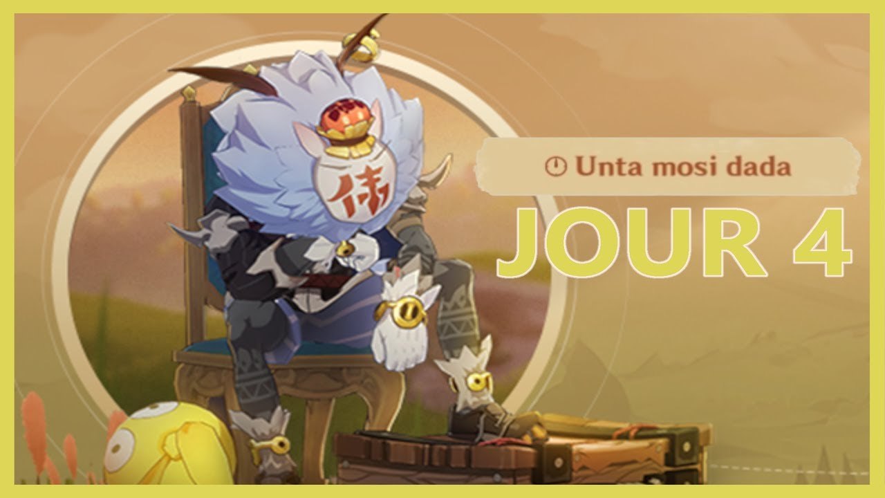 Genshin Impact FR | Évènement : Mimi Tomo - Unta mosi tada (J-4) !