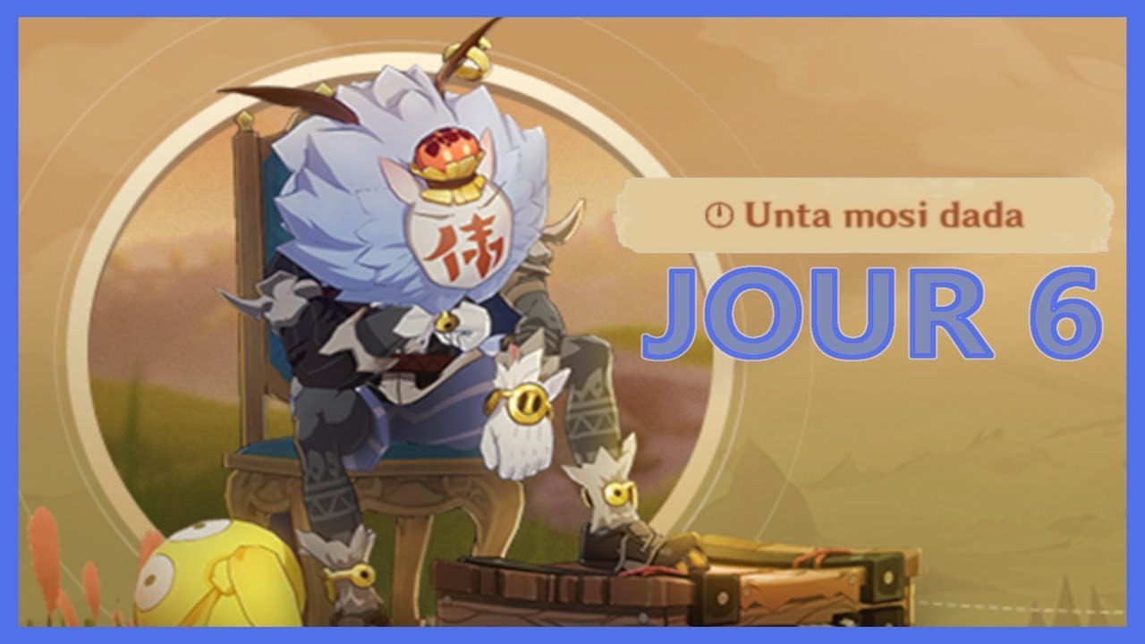 Genshin Impact FR | Évènement : Mimi Tomo - Unta mosi dada (J-6) !