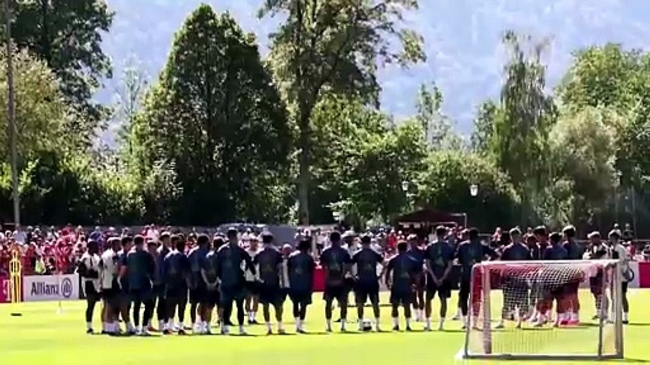 El Bayern entrena por segundo día consecutivo durante su concentración en Rottach-Egern
