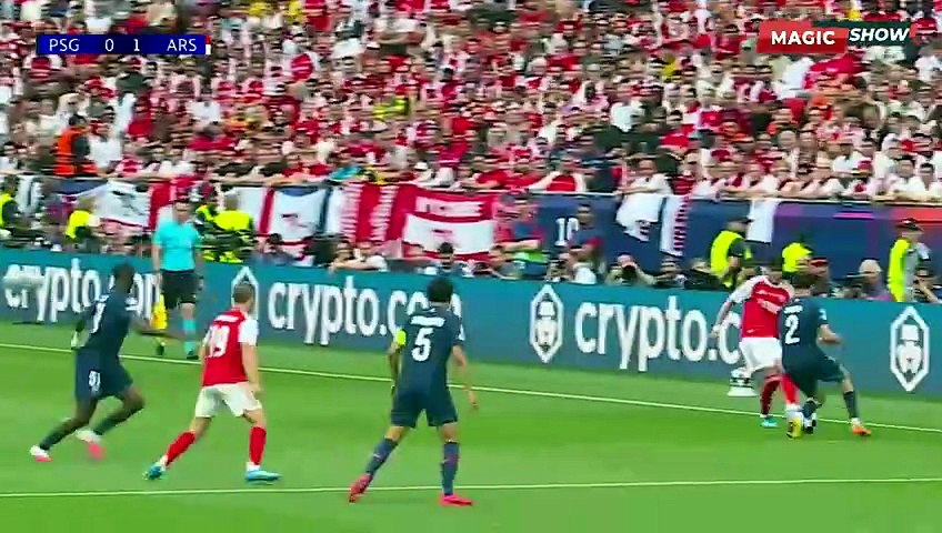 ملخص مباراة باريس سان جيرمان وأرسنال (1-1) [4-3] نهائي دوري أبطال أوروبا 2026 _  تتويج باريس! 🔥🏆_480p