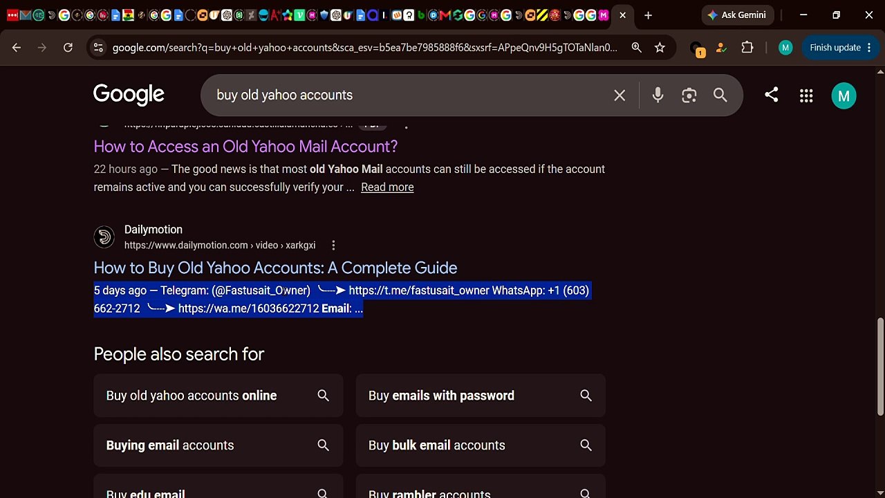 Top Sites to Buy Yahoo Accounts (PVA, Aged, Bulk Options)