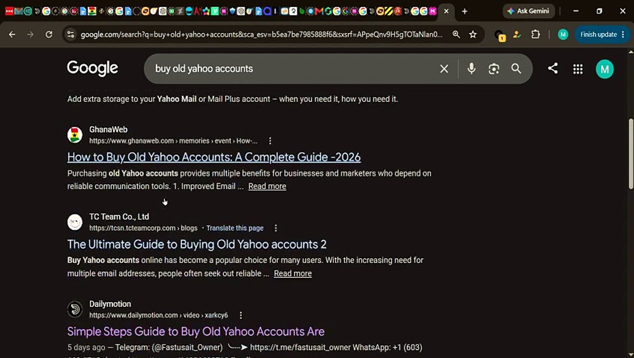 Top Sites to Buy Yahoo Accounts (PVA, Aged, Bulk Options)