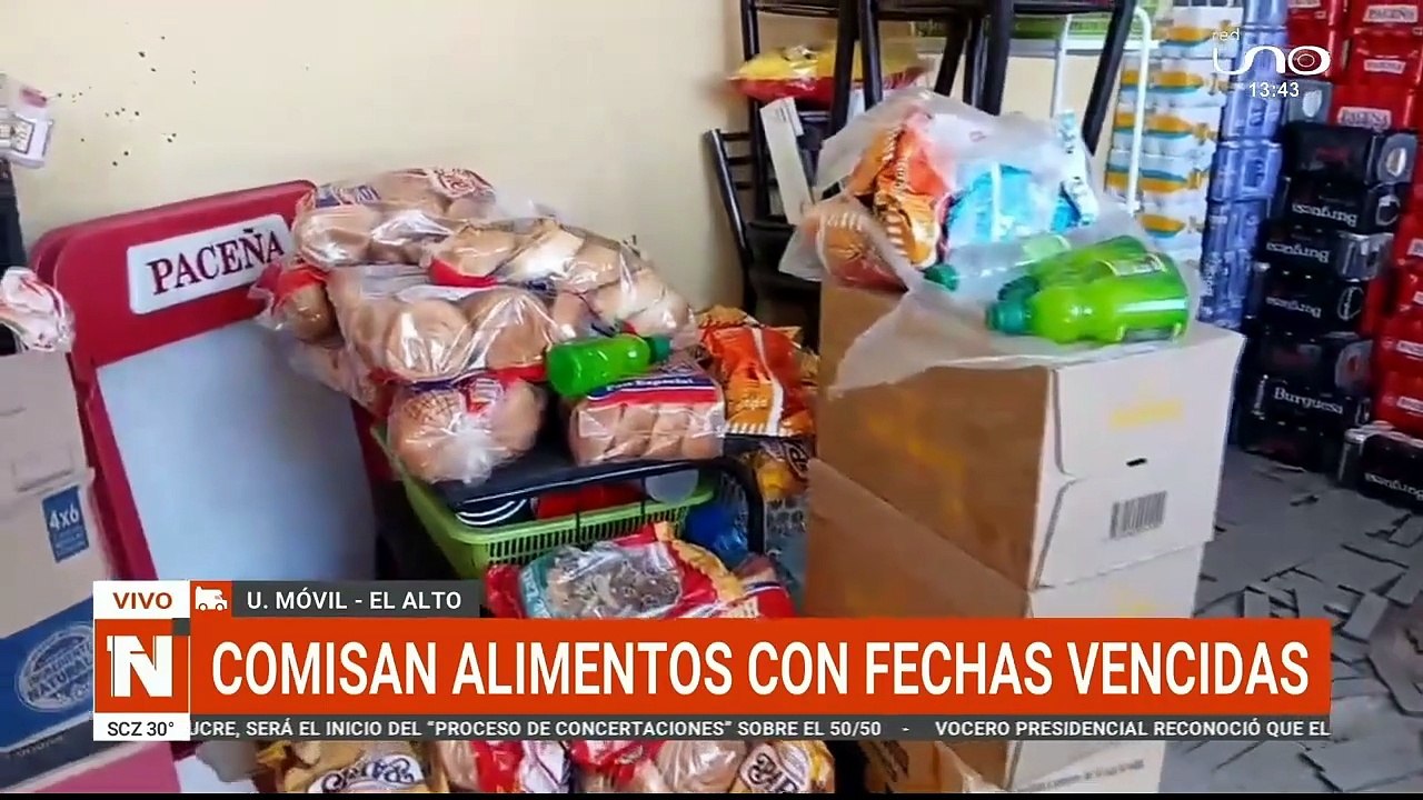 Comisan alimentos con fechas vencidas