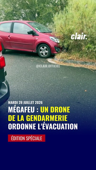 Ce weekend, un drone de la gendarmerie national...