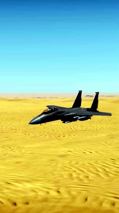 Smooth Under Pressure F-15 Eagle Emergency Landing