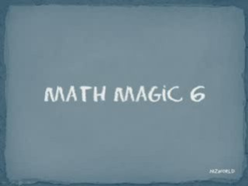 Math Magic 6