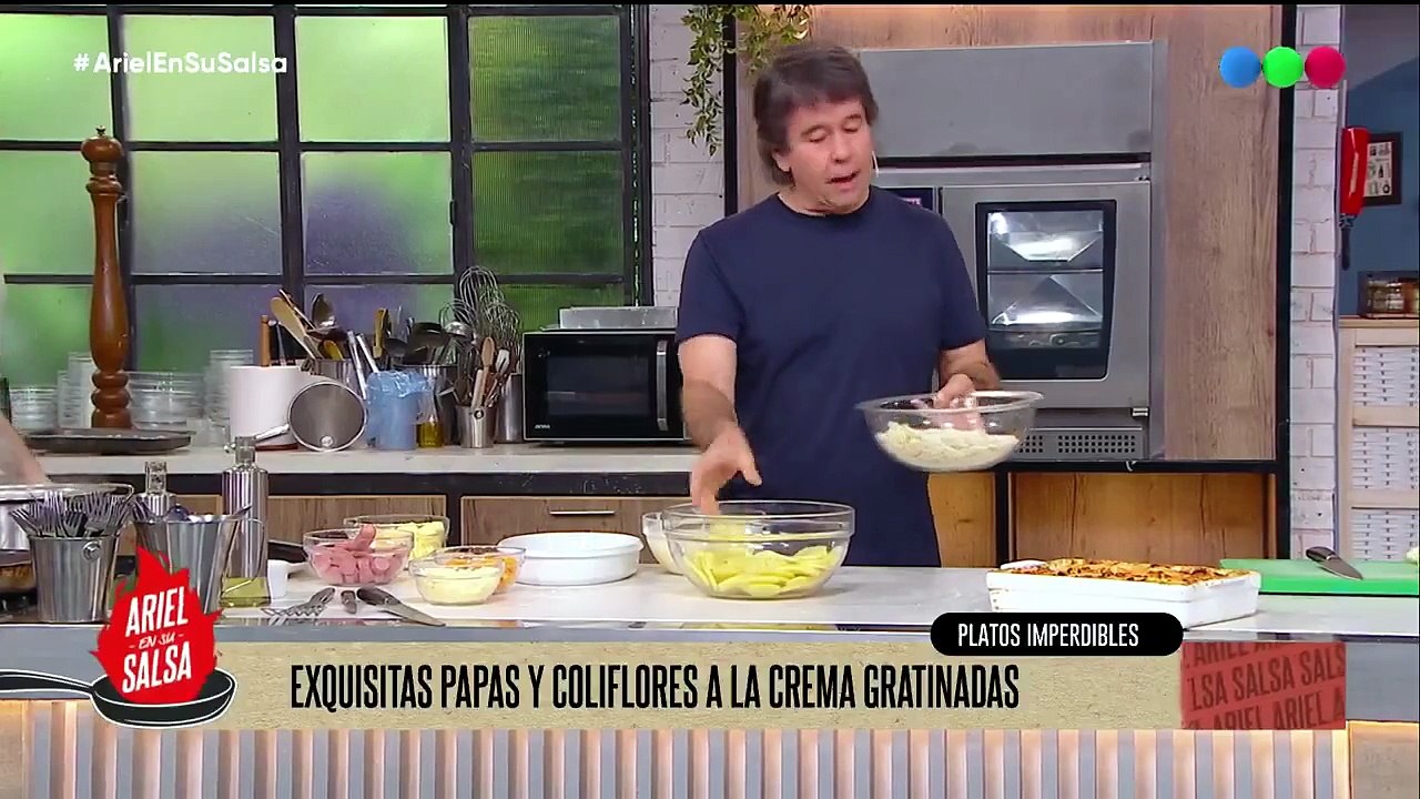 La inflatable receta de Ariel en su salsa
