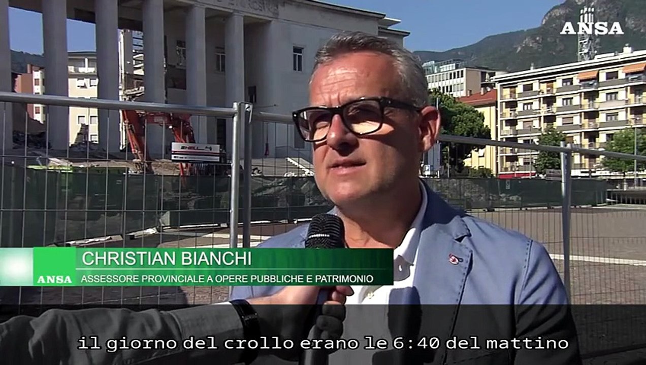Tribunale di Bolzano, la sede provvisoria 12 giorni dopo il crollo
