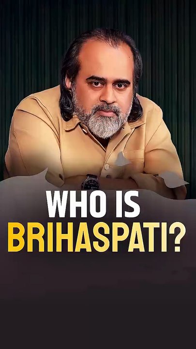 Who is Brihaspati? || Acharya Prashant