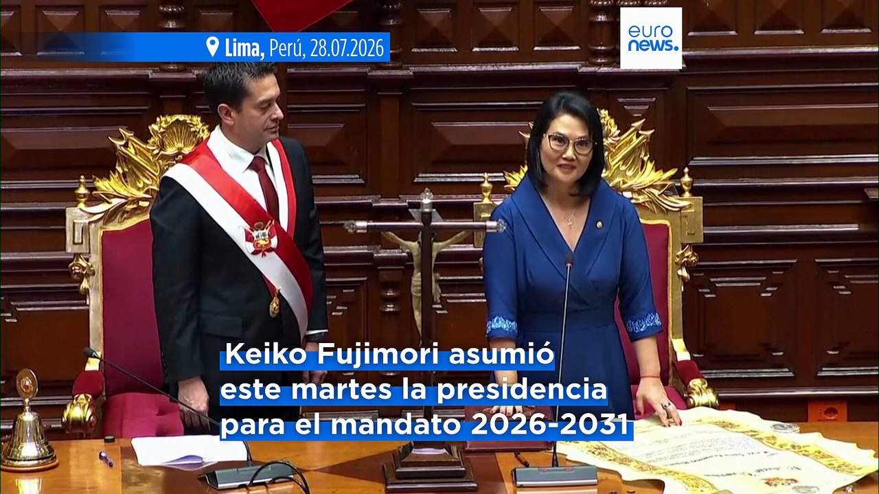 Keiko Fujimori asume la presidencia de Perú y alista a las Fuerzas Armadas para mantener "el orden interno"