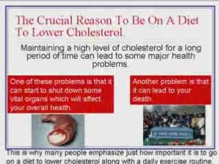 A Diet To Lower Cholesterol Is Essential To Your Health