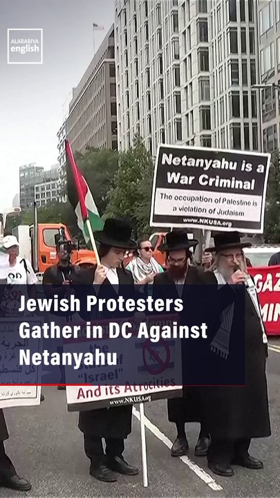 Jewish Protesters Gather in DC Against Netanyahu