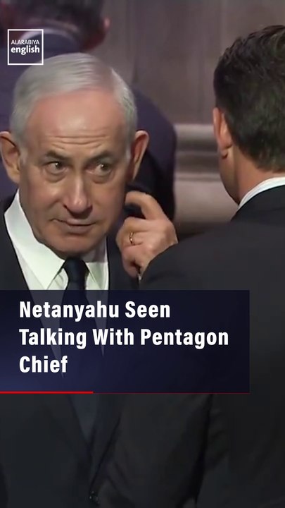 Netanyahu Seen Talking With Pentagon Chief