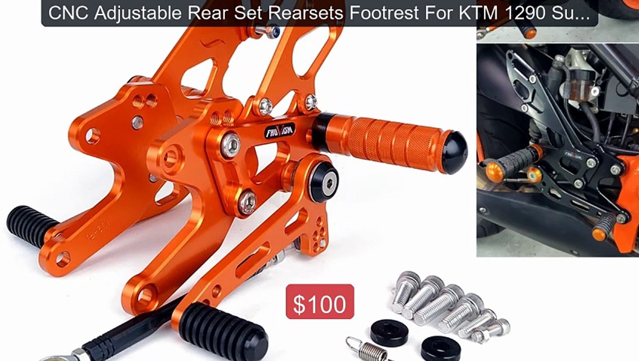 CNC Adjustable Rear Set Rearsets Footrest For KTM 1290 Superduke S... -- Best Deal 2026 | Shop Now!