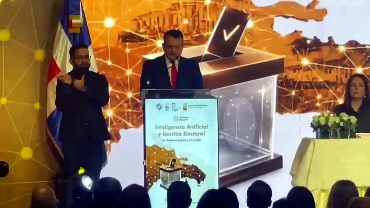 Presidente de la JCE alerta sobre impacto de la inteligencia artificial en los procesos electorales