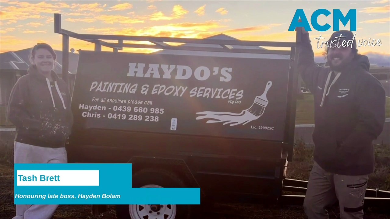 Haydo's Painting to continue in honour of Hayden Bolam