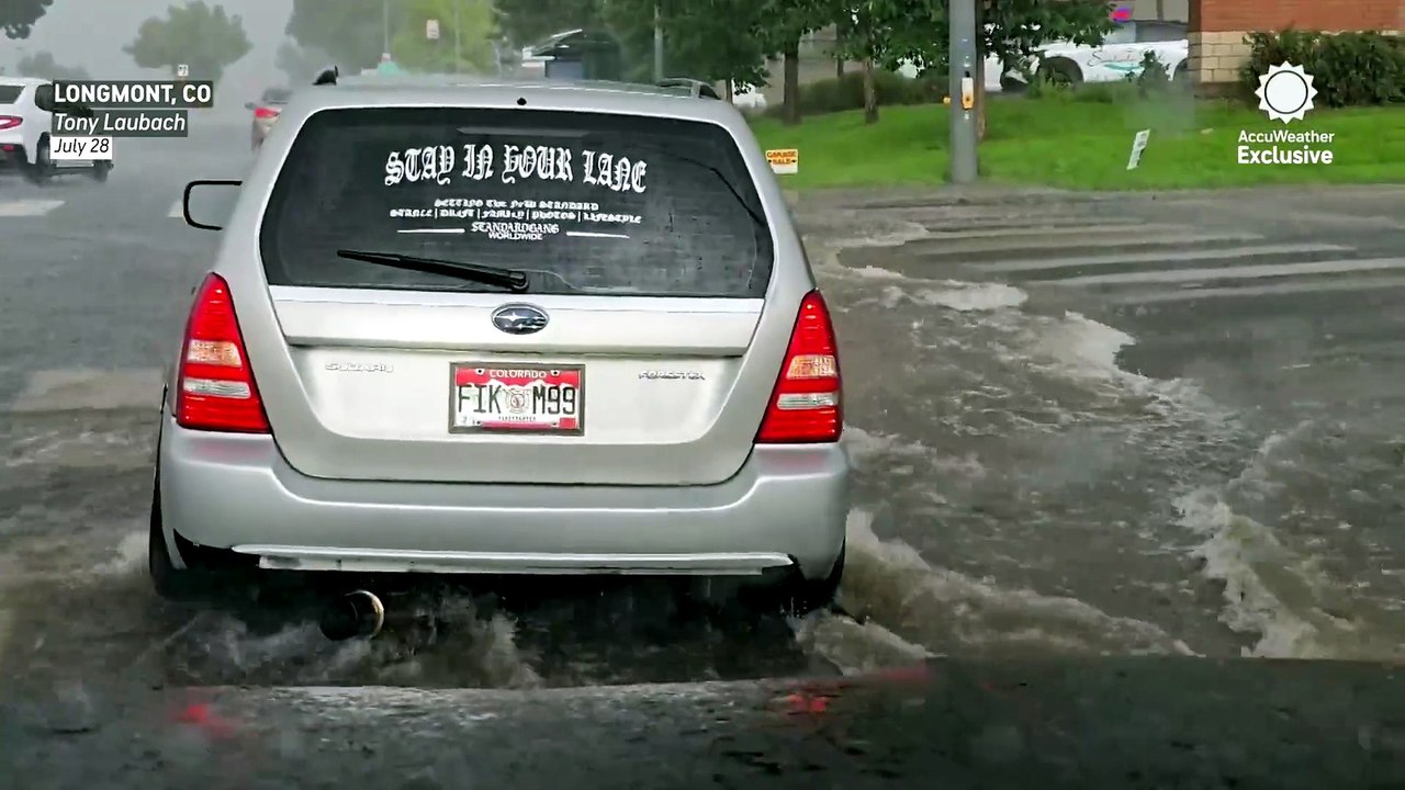 Severe storms clobber Colorado with flash floods and intense winds