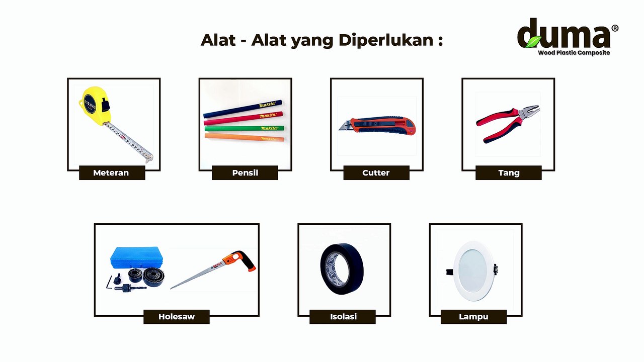 Video Pemasangan Lampu Pada DUMA PANEL